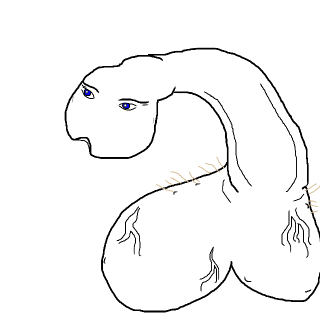 “Yes please”, a drawing by buttsextransvestite